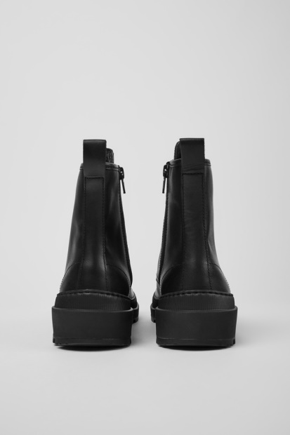 Brutus Trek Michelin Ankelstøvletter I Svart Skinn For Menn Eksklusiv Campingvogn