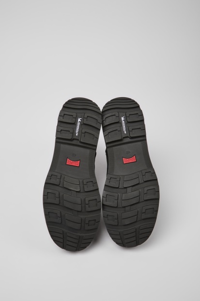 Camper Brutus Trek Michelin Mørkegrå Nubuck Ankelstøvletter For Menn Nyankomne