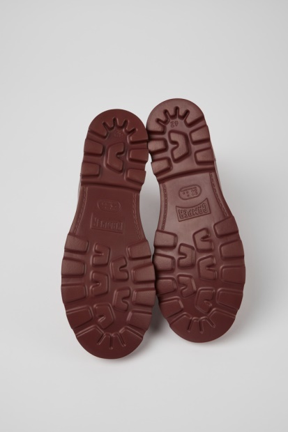 Design Brutus Burgunder Ankelstøvletter For Menn Bobil