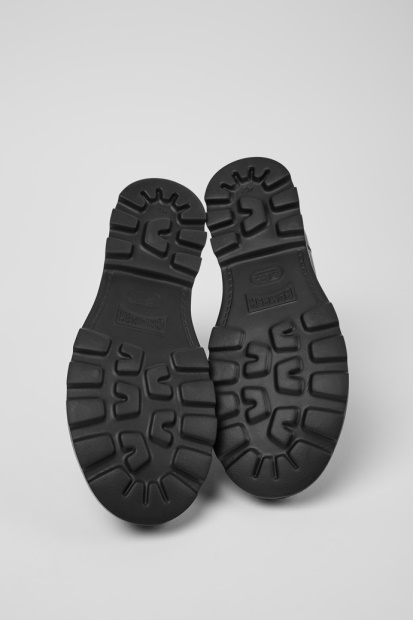 Brutus Ankelstøvletter I Svart Skinn For Menn Eksklusiv Campingvogn