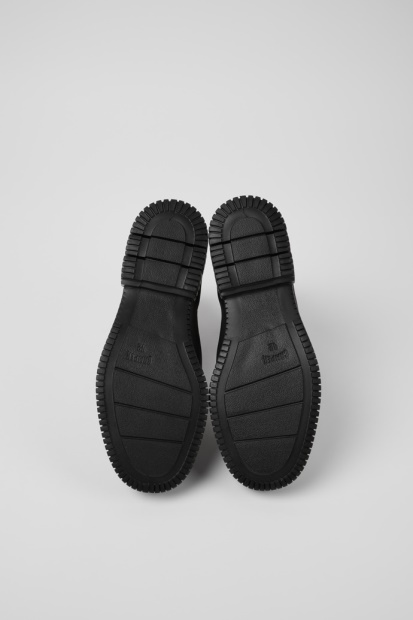 Camper Pix Brune Og Svarte Chelsea-støvler I Skinn For Menn, Nyankomne