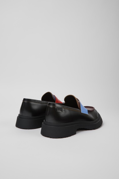 Camper Design Tvillinger Loafers I Sort Skinn For Menn