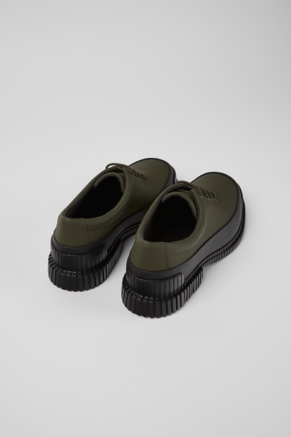 Camper Pix Smart Grønn Snøresko For Herre Nyankomne