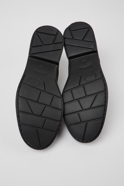 Camper Design Tvillinger Grønne Snøresko I Skinn For Menn