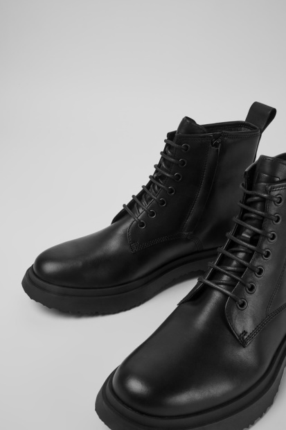 Walden Smart Svart Blonder Midtstøvel For Menn Eksklusiv Campingvogn