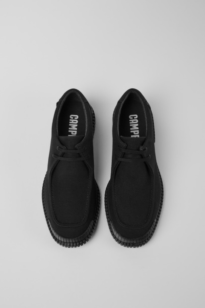 Camper Design Pix Svarte Resirkulerte Bomullssko For Menn