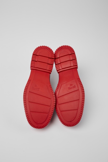 Camper Pix Grønn Og Blå Snøresko For Herre Nykommere