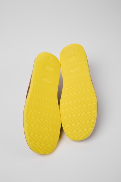 Vogn Brunt Skinn Herresko Eksklusiv Campingvogn