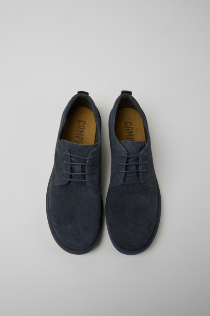 Camper Design Vogn Blå Nubuck Sko For Menn