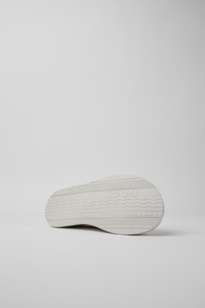 Camper Twins Snøresko I Hvitt Skinn For Menn, Nyankomne