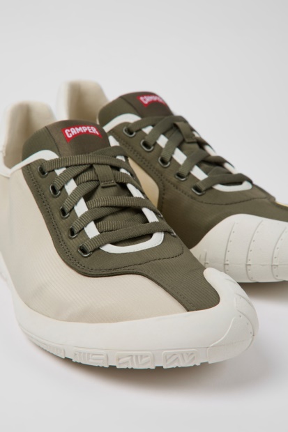 Eksklusive Camper Twins Flerfargede Tekstilsneakers For Menn