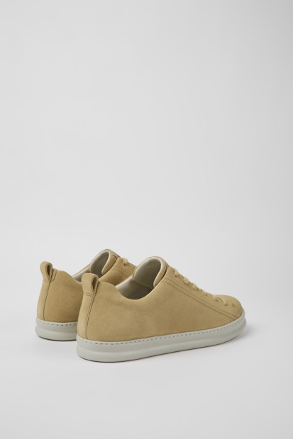 Camper Runner Beige Nubuck Joggesko For Herre Nyankomne