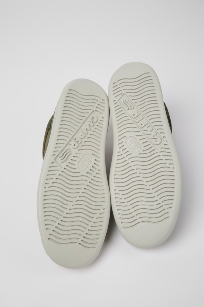 Eksklusiv Camper Runner Grønne Nubuck Joggesko For Menn