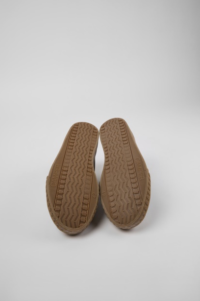 Camaleongrønne Joggesko I Resirkulert Bomull For Herre-camper-nyankomne