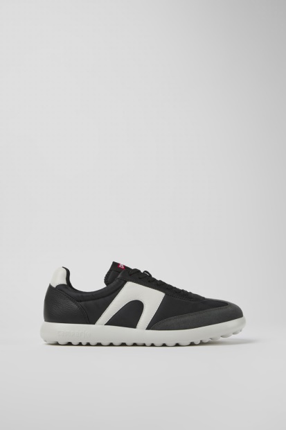 Camper Design Pelotas Xlite Hvite Og Svarte Tekstil- Og Skinnsko For Menn