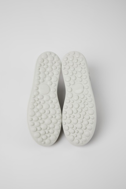 Camper Design Pelotas Xlite Hvite Og Svarte Tekstil- Og Skinnsko For Menn