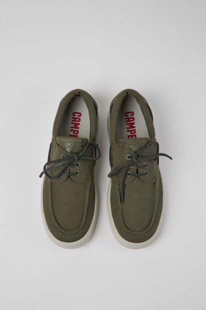 Camper Design Runner Green Tekstil Joggesko For Menn