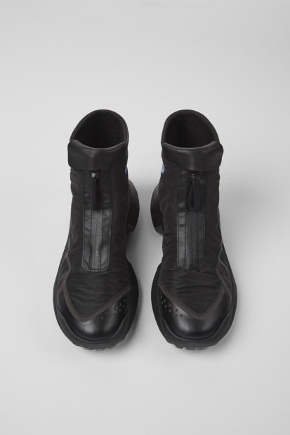 Design Crclr Gore-tex Svarte Ankelstøvletter For Menn Med Epe-membrancamper