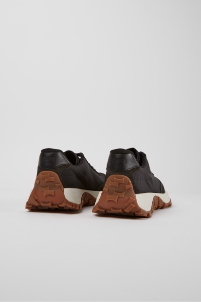 Drivsti Vibram Flerfarget Tekstil- Og Nubuck-joggesko For Herre-camper-nyankomne