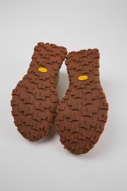 Eksklusiv Camper Drift Trail Vibram Flerfarget Tekstil Og Nubuck Joggesko For Menn