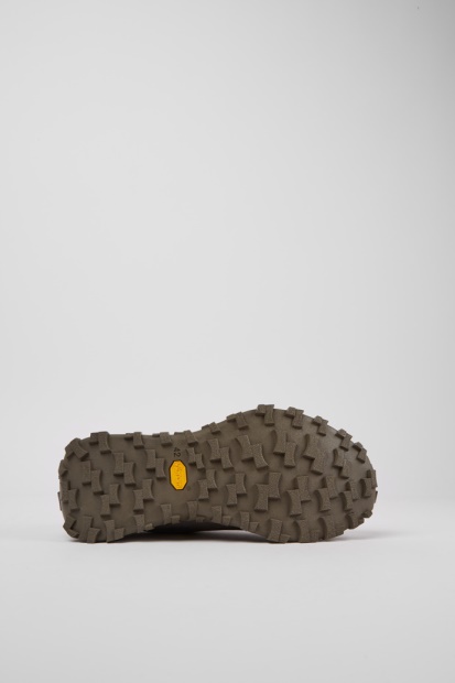 Design Drift Trail Vibram Grå Og Svart Tekstil Og Nubuck Joggesko For Menn Bobil