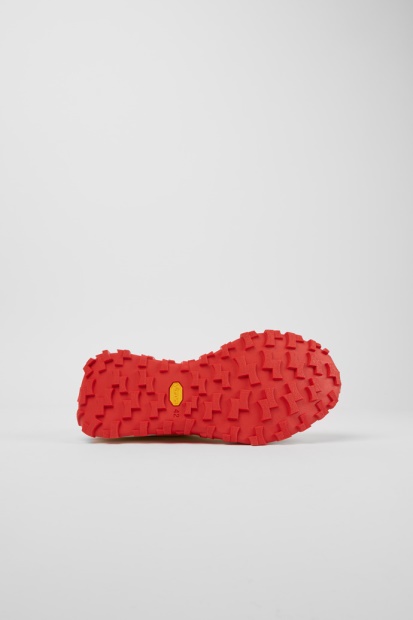 Campingvogn Design Drift Trail Vibram Flerfarget Tekstil Og Nubuck Joggesko For Menn