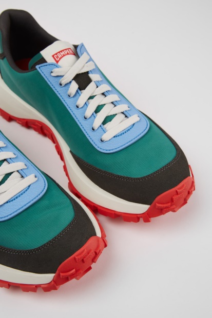 Camper Drift Trail Vibram Flerfarget Tekstil Og Nubuck Joggesko For Herre Nyankomne