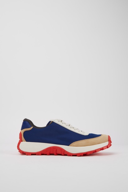 Drift Trail Vibram Flerfarget Tekstil Og Nubuck Joggesko For Menn Eksklusiv Bobil