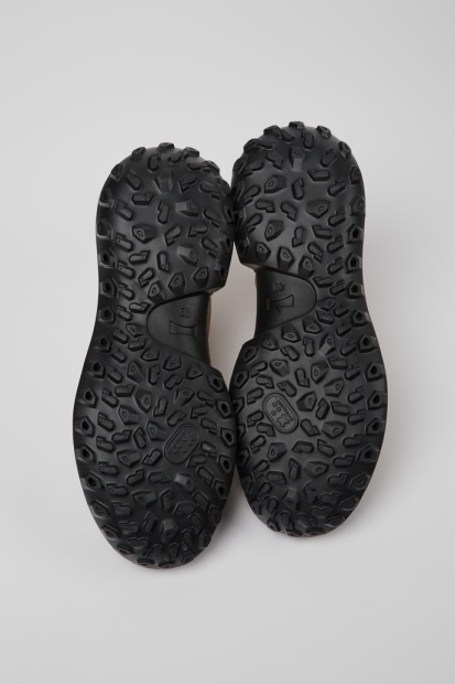 Design Crclr Gore-tex Beige Nubuck Og Tekstil Ankelstøvletter For Menn Bobil