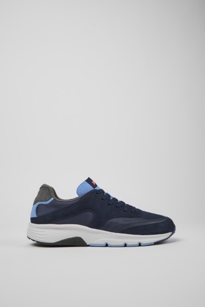 Drift Flerfarget Tekstil Og Nubuck Joggesko For Herre Bobil Nykommere