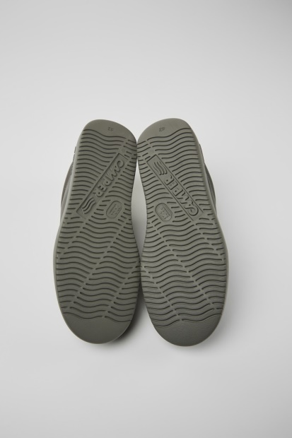 Camper Design Runner K21 Grå Skinn Joggesko For Menn