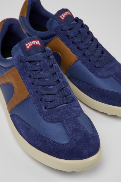 Pelotas Xlite Blå Og Brune Sneakers For Menn Eksklusiv Bobil