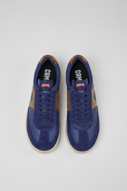 Pelotas Xlite Blå Og Brune Sneakers For Menn Eksklusiv Bobil