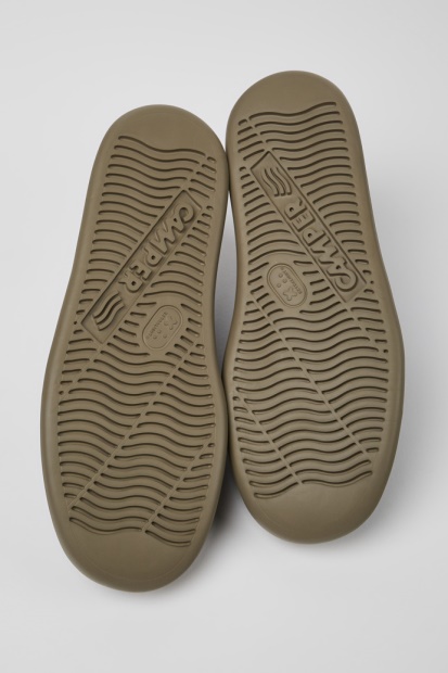 Runner Blå Skinn Og Nubuck Joggesko For Menn Eksklusiv Bobil