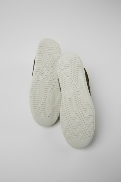 Runner K21 Grønne Og Gule Sneakers For Menn Eksklusiv Bobil