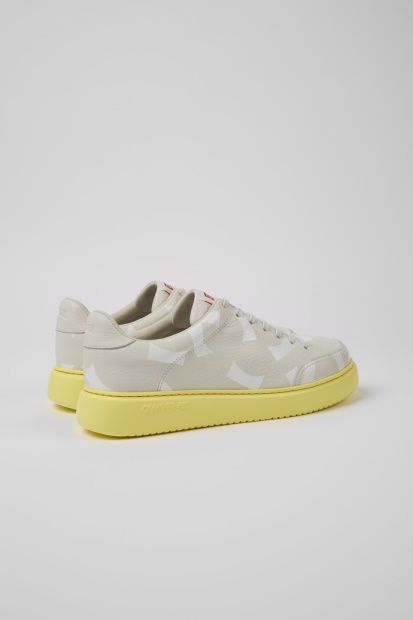 Camper Design Runner K21 Joggesko I Hvitt Skinn For Menn