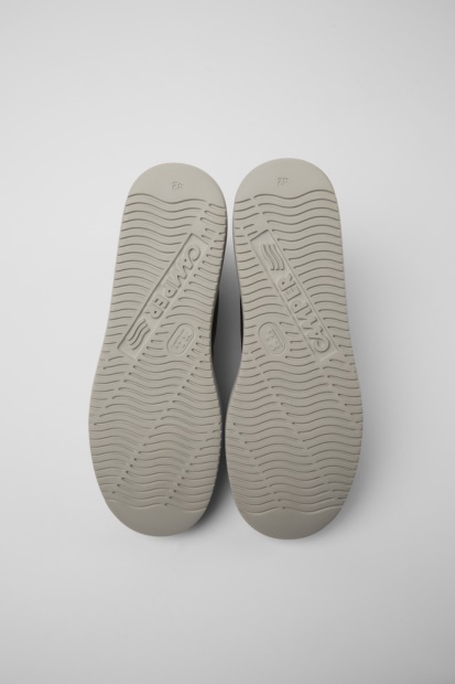 Eksklusiv Camper Runner K21 Joggesko I Svart Og Hvitt Skinn