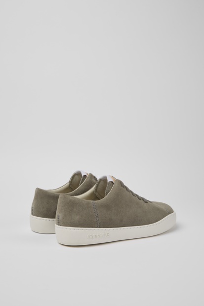 Design Peu Touring Grå Nubuck Joggesko For Menn Bobil