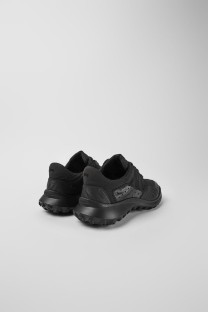 Eksklusive Camper Crclr Gore-tex Pustende Svarte Resirkulerte Kjæledyrsneakers For Menn