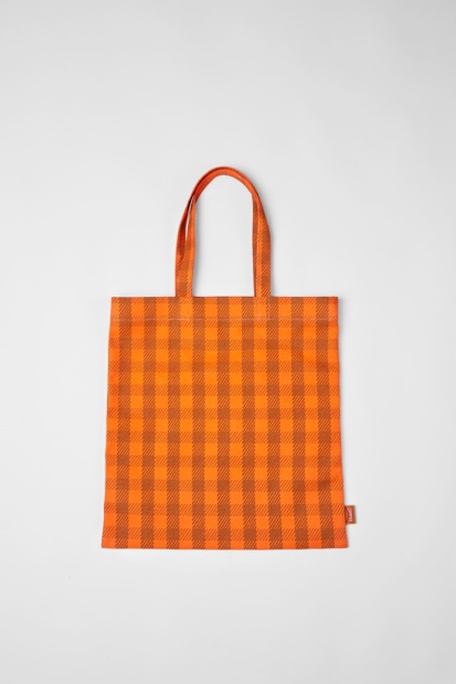 Bobildesign Conmigo Oransje Og Beige Tote Bag
