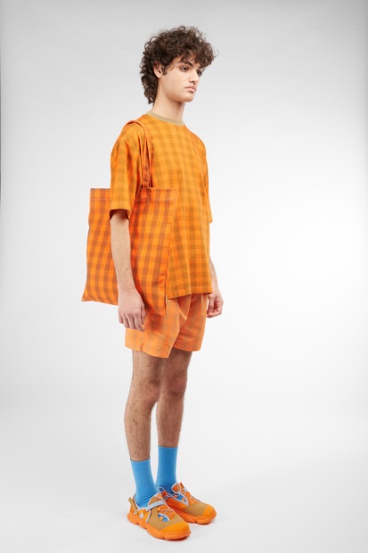 Bobildesign Conmigo Oransje Og Beige Tote Bag