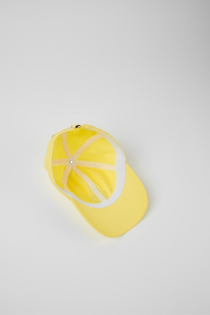 Eksklusiv Bobilcaps Gul økologisk Bomullscaps