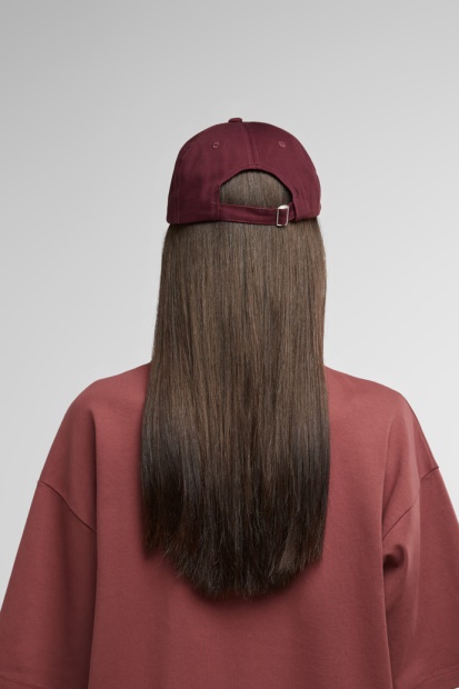 Caps Burgunder Caps Med Campingvognlogo