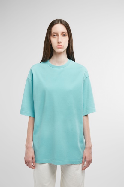 T-skjorte Lyseblå T-skjorte Med Eseltrykk Bobil Nykommere