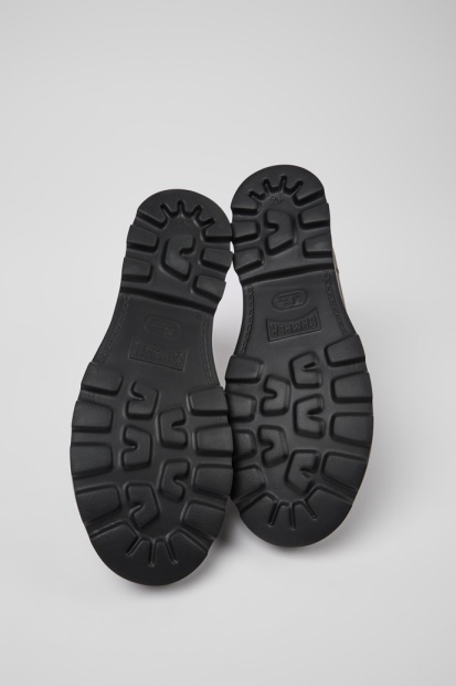 Brutus Ankelstøvletter I Mørkebrun Skinn For Menn Eksklusiv Campingvogn