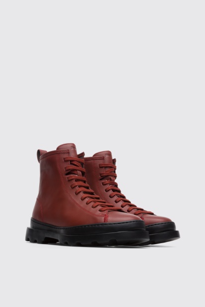 Campingvogndesign Brutus Rødbrun Medium Blondestøvel For Kvinner