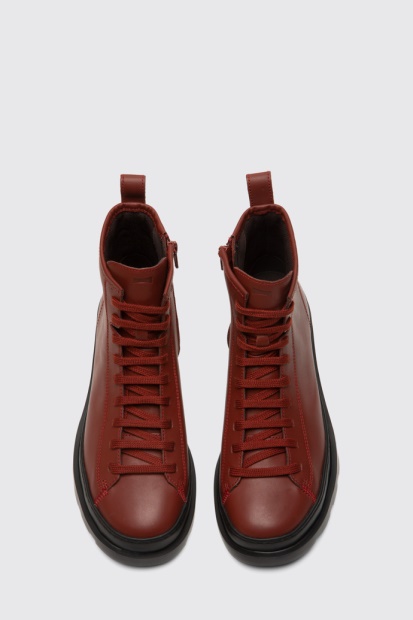 Campingvogndesign Brutus Rødbrun Medium Blondestøvel For Kvinner