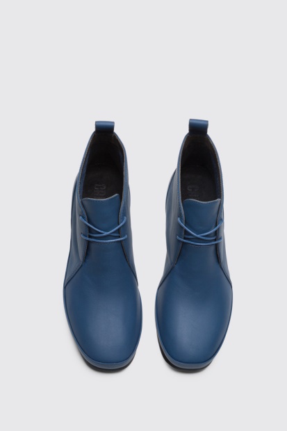 Eksklusiv Camper Ok Blå Ankelstøvlett Med Snøre For Kvinner