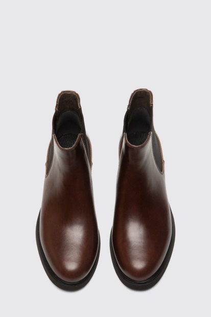 Design Iman Mørkebrun Ankelstøvelcamper For Kvinner