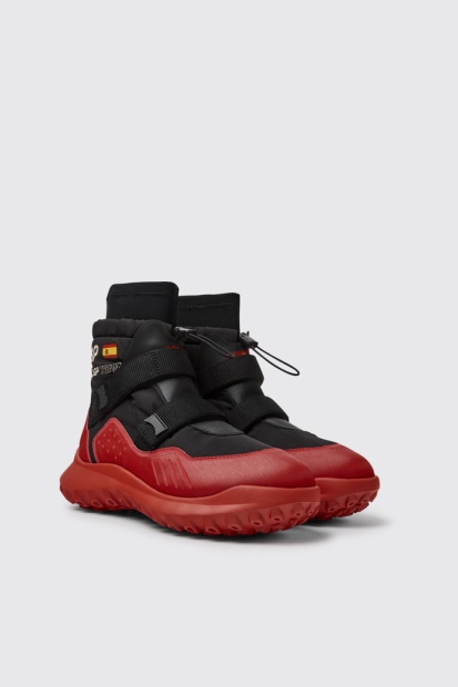 Camper X Sailgp Gore-tex Svarte Og Røde Støvler Til Dame